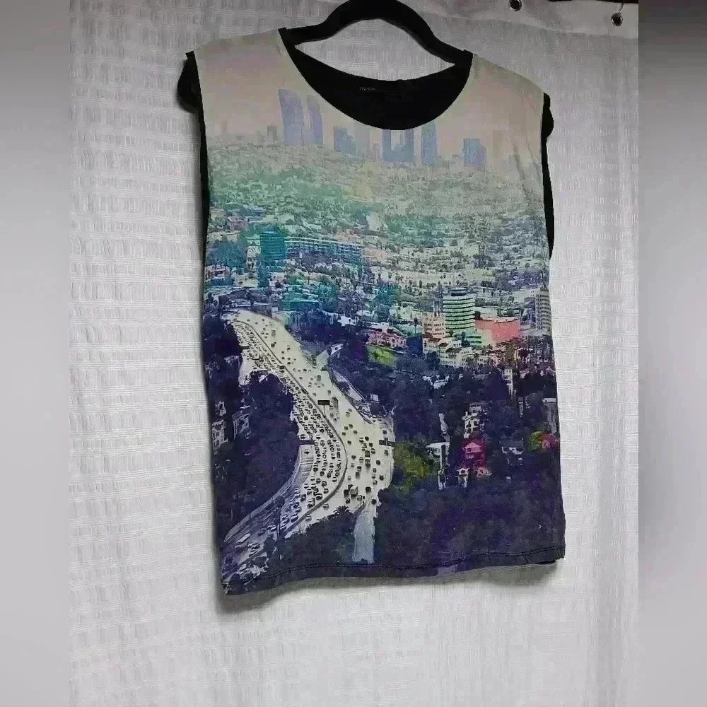 MAJE Silk sleeveless  Blouse Ladies Size 1 - Picture 2 of 8